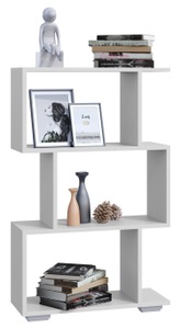 VCM, Holz Raumteiler Stand Regal Bücherregal Deko Bücher Standregal Palusa M Holz Raumteiler Stand Regal Bücherregal Deko Bücher Standregal Palusa M, VCM - Holz Raumteiler Stand Regal Bücherregal Deko Bücher Standregal Palusa M, 60 cm, Weiss