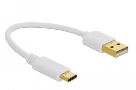 undefined, DeLOCK 85355 USB Kabel 0,15 m USB A USB C Weiß