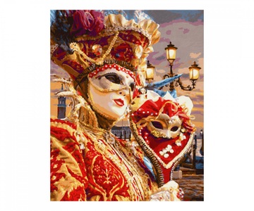 undefined, MNZ - Karneval in Venedig, Schipper Malen nach Zahlen »Karneval in Venedig«