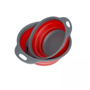 eStore, Set aus faltbarem Sieb Set aus faltbarem Sieb, eStore - Set aus faltbarem Sieb, 25cm, Grau