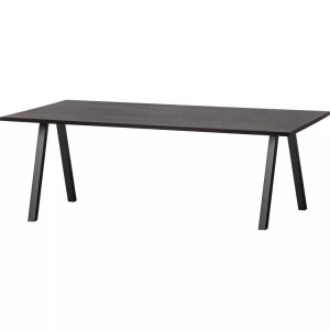 mutoni living, Massivholztisch Tablo Eiche blacknight 220x90, Massivholztisch Tablo Eiche blacknight 220x90