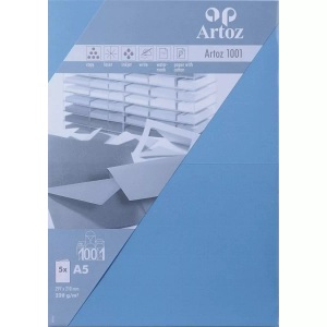 Artoz, ARTOZ Karten 1001 A5 107392264 220g. marineblau 5 Blatt, ARTOZ Karten 1001 A5 107392264 220g, marineblau 5 Blatt