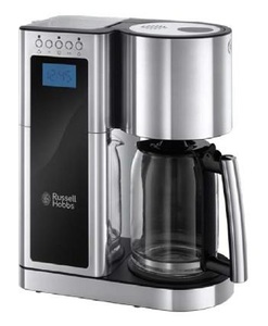 RUSSELL HOBBS, Russell Hobbs Hobbs Elegance Digital - Kaffeemaschine (Edelstahl/Schwarz), Russell Hobbs Elegance 23370-56 Kaffeemaschine ? Filterkaffeemaschine ? Schwarz