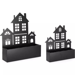 mutoni lifestyle, Blumenkasten Rosalba schwarz (2er-Set), Blumenkasten Rosalba schwarz (2er-Set)