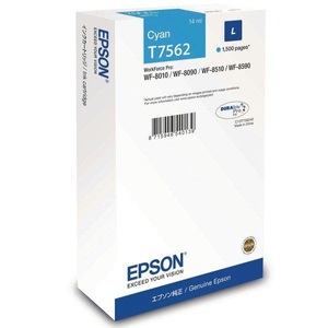 Epson, Original Tintenpatrone cyan Epson T756240, Epson Tintenpatrone, blau, C13T756240, (1'500 Seiten)