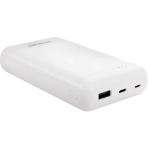 Intenso, Intenso XS20000 Powerbank (Zusatzakku) LiPo 20000 mAh 7313552, Intenso XS20000 Powerbank 20000 mAh LiPo Weiß Statusanzeige