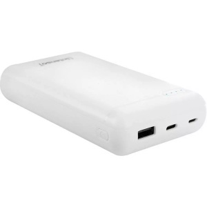 Intenso, Intenso XS20000 Powerbank (Zusatzakku) LiPo 20000 mAh 7313552, Intenso XS20000 Powerbank 20000 mAh LiPo Weiß Statusanzeige