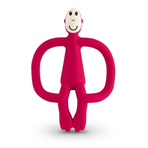 BOMEDYS, Matchstick Monkey Beißring Rot/Rubin, Matchstick Monkey Beißring Rot/Rubin