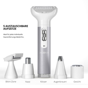 Ailoria, EVAPORE PRO Set mit 5 Scherköpfen - white EVAPORE PRO Set mit 5 Scherköpfen - white, AILORIA - Evapore Pro Set inkl. 5 Scherköpfen, Weiss