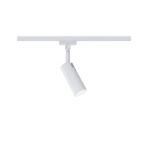 Paulmann, Paulmann URail Tubo LED-Spot, weiß, Paulmann Tubo Hochvolt-Schienensystem-Leuchte URail LED fest eingebaut 5 W LED Weiß