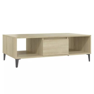 vidaXL, vidaXL Couchtisch Sonoma-Eiche 103,5x60x35 cm Spanplatte