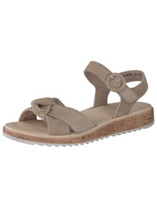 Paul Green, Sandalen 6105 Damen Beige 37.5, Paul Green Sandale, Sommerschuh, Sandalette, Riemchensandale, mit Schnallenverschluss
