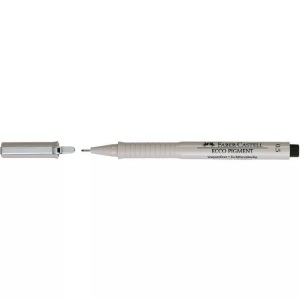Faber-Castell, FABER-CASTELL Tintenschreiber ECCO 0,5mm 166599 Pigment, schwarz