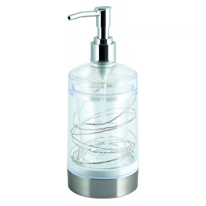 Diaqua, diaqua X-mas LED Seifenspender, Diaqua - LED Seifenspender XMAS silber, One Size