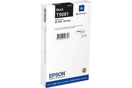 Epson, Original Tintenpatrone XL schwarz Epson T908140, Epson Tintenpatrone, schwarz, C13T908140, (5'000 Seiten)