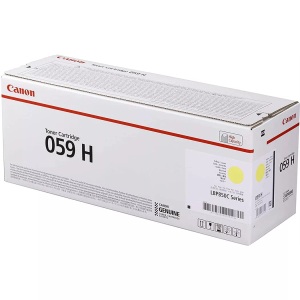 Canon, Canon Toner Cartridge 059 H Y yellow, CANON CANON 059 H Tonerkassette gelb passend für: i-SENSYS LBP-850 Series;i-SENSYS LBP-852 Ci;i-SENSYS LBP-852 Cx