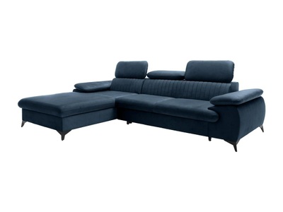 Pascal Morabito, Ecksofa mit Schlaffunktion - Ecke links - Samt - Dunkel - SAMARA von Ecksofa mit Schlaffunktion - Ecke links - Samt - Dunkel - SAMARA von PASCAL MORABITO