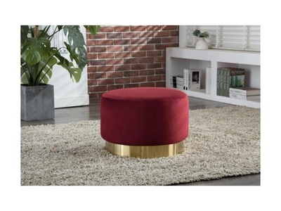 Vente-unique, Sitzhocker Samt CLORIA Sitzhocker Samt CLORIA, 