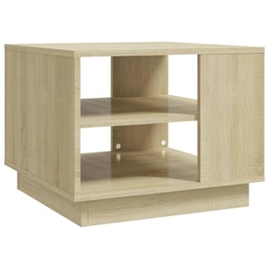 vidaXL, vidaXL Couchtisch Sonoma-Eiche 55x55x43 cm Holzwerkstoff