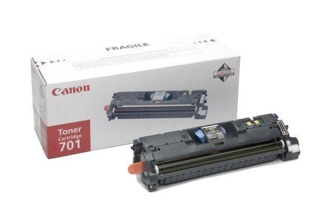 Canon, Original Tonerpatrone schwarz Canon 701 bk, Canon 701 Original Tonerkartusche Schwarz Schwarz