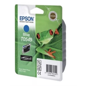 Epson, Epson Original Tintenpatrone T05494010, blue (blau), Epson Tintenpatrone, blau, pigment, C13T05494010, (13 ml)