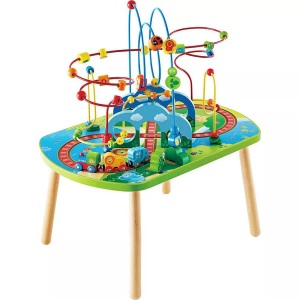 Hape, Hape Spieltisch DSCHUNGELABENTEUER 4-teilig in bunt, Hape - Kleinkind Dschungelabenteuer-Spieltisch, One Size