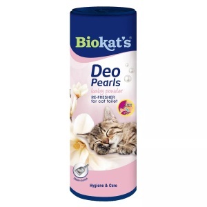 Biokat´s, Biokat´s Deo Pearls - Baby Powder 700 g, Biokat's Deo Pearls Baby Powder Katzenstreu-Frischezusatz (700g)