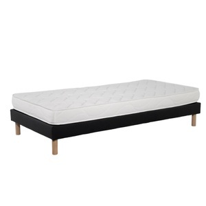 AB Matelas, Matratzen-set Eco | 90x190 | Schaumstoff | 14 Cm | Boxspring-polsterung In Unisex Schwarz / Schwarz 90X190CM, 