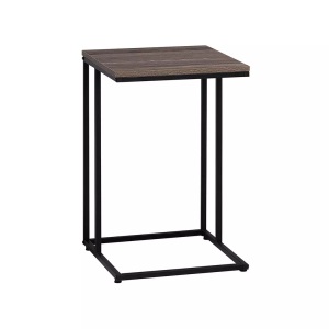 Beliani, Beistelltisch aus Faserplatte Modern TROY Beistelltisch aus Faserplatte Modern TROY, Beliani - Beistelltisch aus Faserplatte Industriell TROY, One Size, Taupe