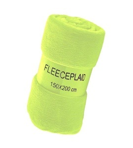 undefined, Weiche, flauschige Fleecedecken in verschiedenen Farben, Flair - Coral Fleecedecke, Coral Fleece Decke, 150 x 200 cm, Apfelgrün