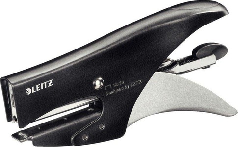 undefined, Leitz 55640094 stapler Black,Stainless steel, Leitz Heftzange, No. 10 Style, satin schwarz, 5564-00-94