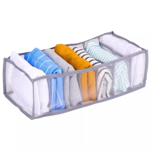 Alpina, Weiche Aufbewahrungsbox für Kleiderschrank ? 7 Fächer ? Weiche Aufbewahrungsbox für Kleiderschrank ? 7 Fächer ?, 
