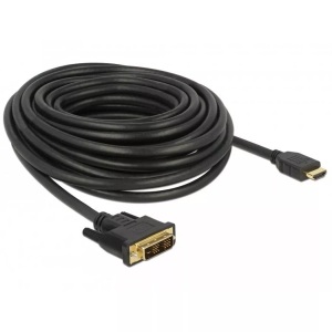 Delock, DeLock Kabel DVI-D - HDMI Typ A, 10 m, Delock Kabel DVI-D ? HDMI Typ A, 10 m