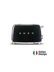 SMEG, SMEG 50's Retro Style Toaster schwarz, Smeg Toaster Retro black ? Schwarz