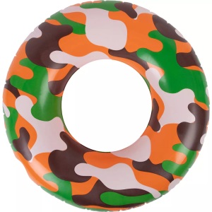 SWIM ESSENTIALS, Swim Essentials Schwimmring Camouflage 90 cm, Swim Essentials - Schwimmring 90cm Camouflage, One Size, Multicolor