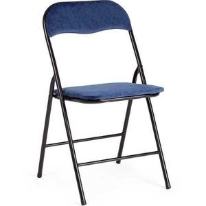 mutoni lifestyle, Klappstuhl Amal Samt Blau, Klappstuhl Amal Samt Blau