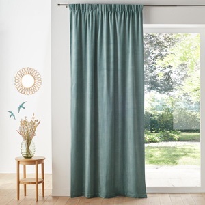 LA REDOUTE INTERIEURS, Vorhang Velvet Unisex Grün 135x350CM, 