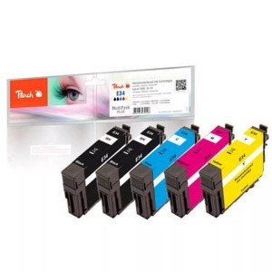 Peach, Peach Spar Pack Plus Tintenpatronen kompatibel zu Epson No. 34, Peach Spar Pack Plus Tintenpatronen kompatibel zu Epson No. 34