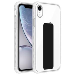 Cadorabo, Hülle für Apple iPhone XR mit Halterung und Standfunktion, Cadorabo - Hülle für Apple iPhone XR mit Halterung und Standfunktion, Schwarz