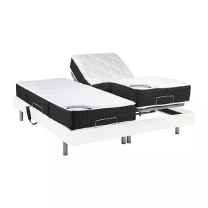 Vente-unique, Matratzen elektrischer Lattenrost Matratzen elektrischer Lattenrost, Vente-unique - Matratzen elektrischer Lattenrost, 80X200CM, Weiss