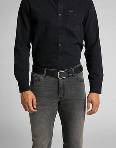 LEE, Small Logo Gürtel Herren Schwarz 90, Lee® Hüftgürtel »LEE Gürtel Small Logo Gurt«
