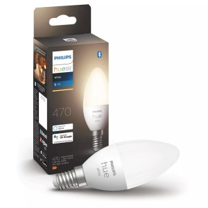 Philips HUE, Philips Hue White 5,5 W E14 LED-Kerzenlampe, Philips Hue White E14 Einzelpack 470lm