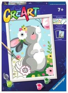Ravensburger, Ravensburger Malset CreArt: Beautiful Bunny, Ravensburger Malen nach Zahlen »MnZ Serie D Beautiful Bunny«