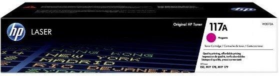 Hp, HP Toner 117A magenta Toner-Modul, Hewlett Packard Toner, rot, No. 117A, W2073A, (700 Seiten)