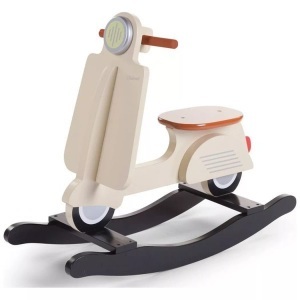 Childhome, CHILDHOME Schaukelscooter cream - beige, Childhome - Schaukel Scooter, One Size