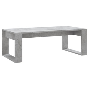 vidaXL, vidaXL Couchtisch Betongrau 102x50x35 cm Holzwerkstoff