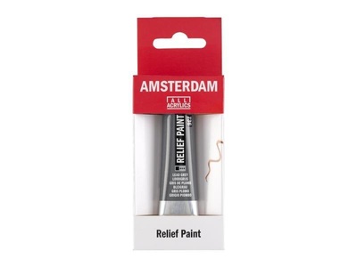 Amsterdam, Amsterdam Acrylfarbe Reliefpaint 736, 20 ml, Grau, Amsterdam Acrylfarbe Reliefpaint 736, 20 ml, Grau