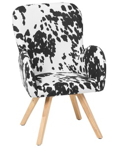 Beliani, Sessel Aus Polyester Modern Bjarn Unisex ONE SIZE, Beliani - Sessel aus Polyester Skandinavisch BJARN, One Size, Weiss Bunt