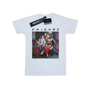 FRIENDS, Group Photo Couch Tshirt Jungen Weiss 140/146