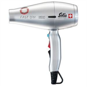 Solis, Solis Fast Dry 360 ionic Haartrockner, Solis Fast Dry Typ 381 360° ionic Haartrockner silber